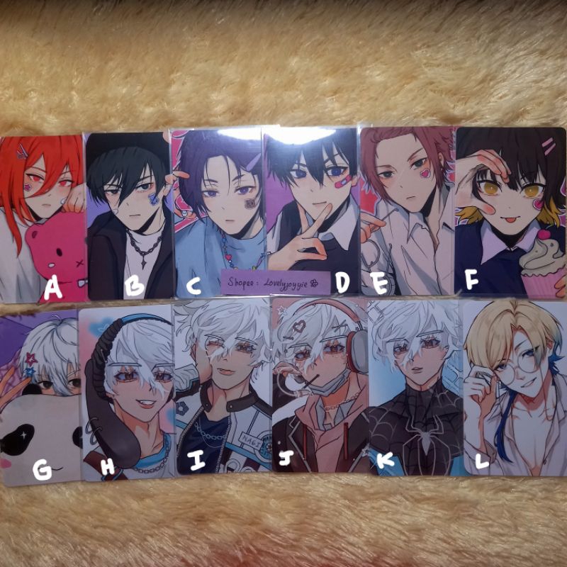 Jual [Bluelock] unofficial photocard nagi reo bachira isagi itoshi rin ...