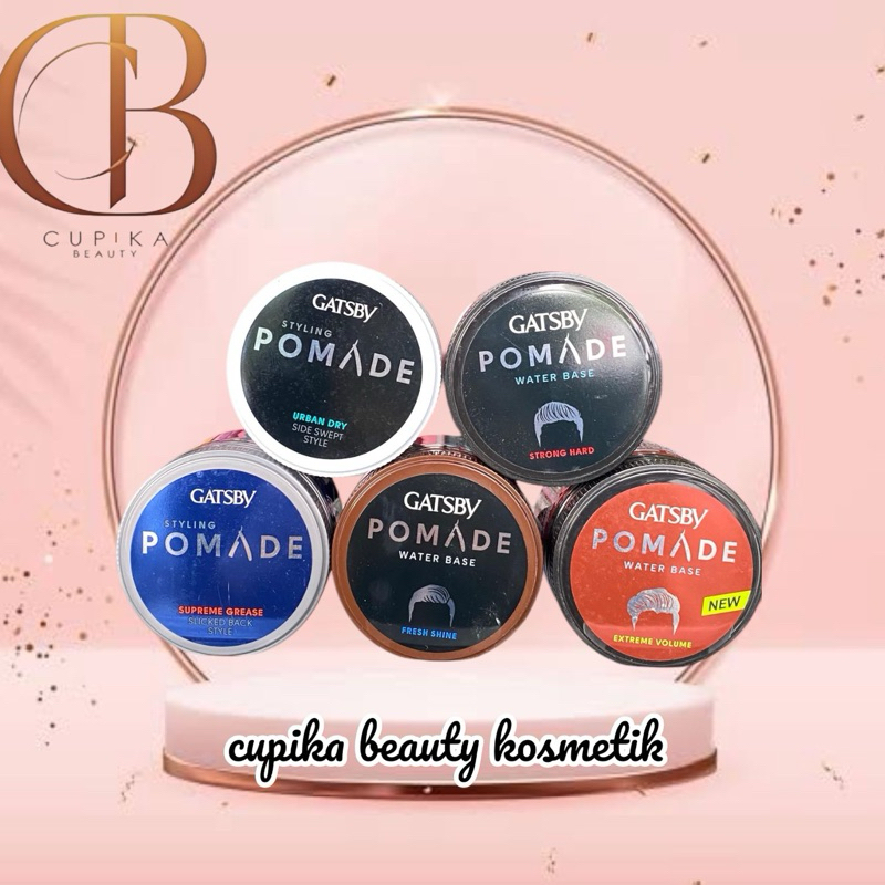 Jual ui,x - GATSBY STYLING POMADE 75 GR - POMADE RAMBUT PRIA SUPER HOLD ...
