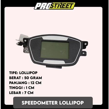 Jual PROSTREET Indikator Display / Speedometer Digital Spidometer ...