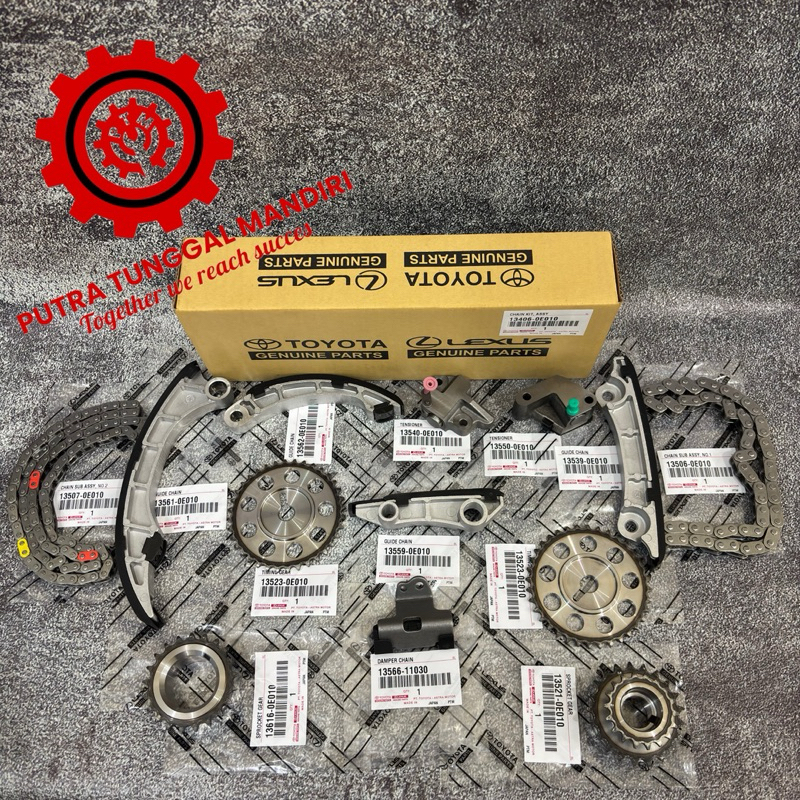 Jual Rantai Timing/Chain Set komplit Toyota Innova Reborn/Fortuner URZ ...