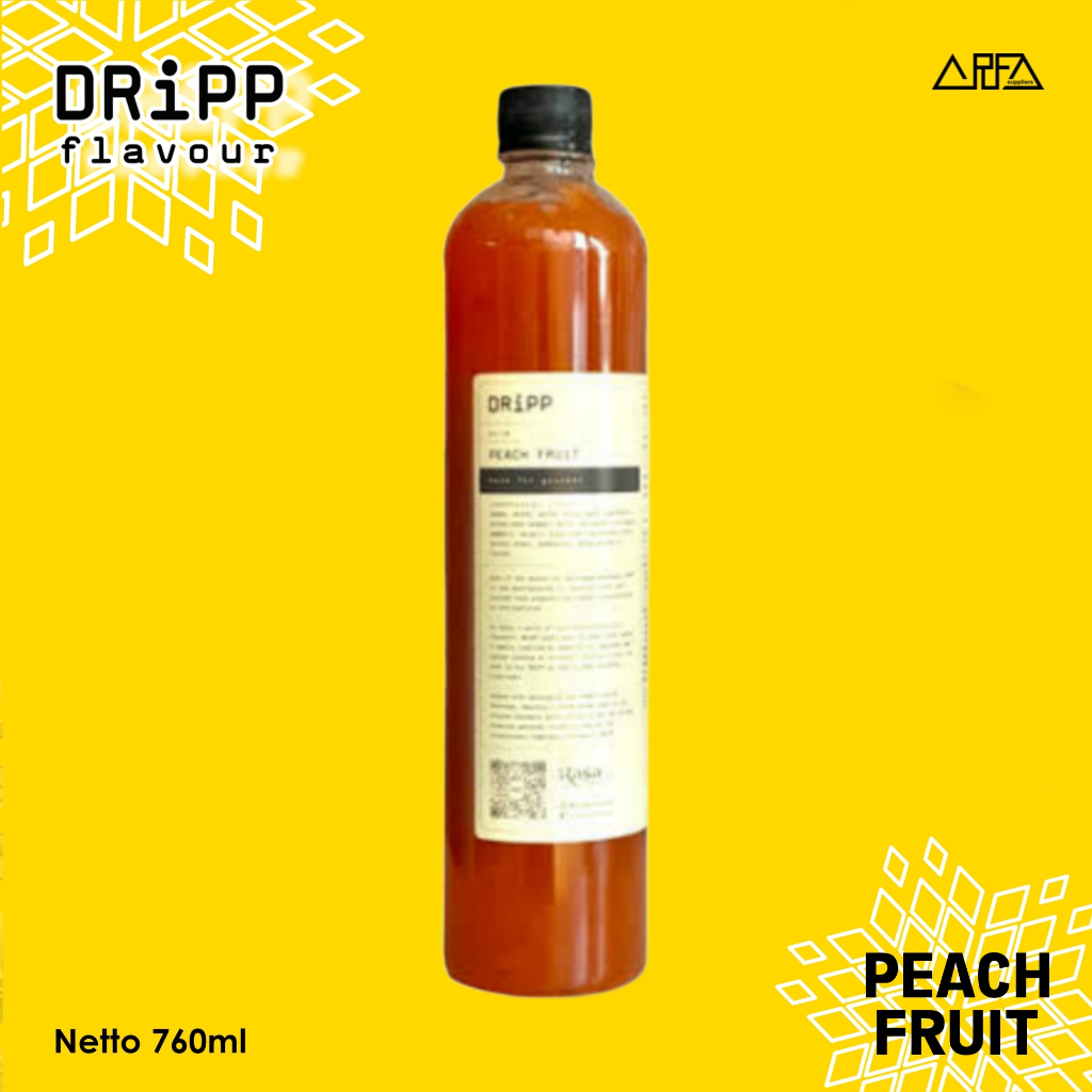 Jual Dripp Peach Fruit Pulp 760ml | Shopee Indonesia