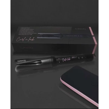 TakedaPro Catokan Keriting Otomatis TKD HL119 34mm Auto Hair Curler Ceramic