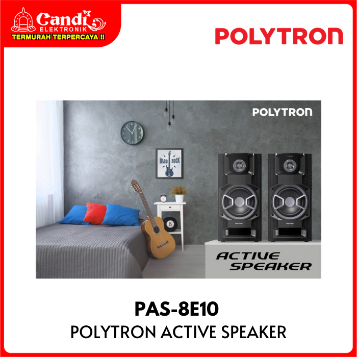 Jual POLYTRON Active Speaker Woofer 8 Inch Super Bass Control PAS-8E10 ...