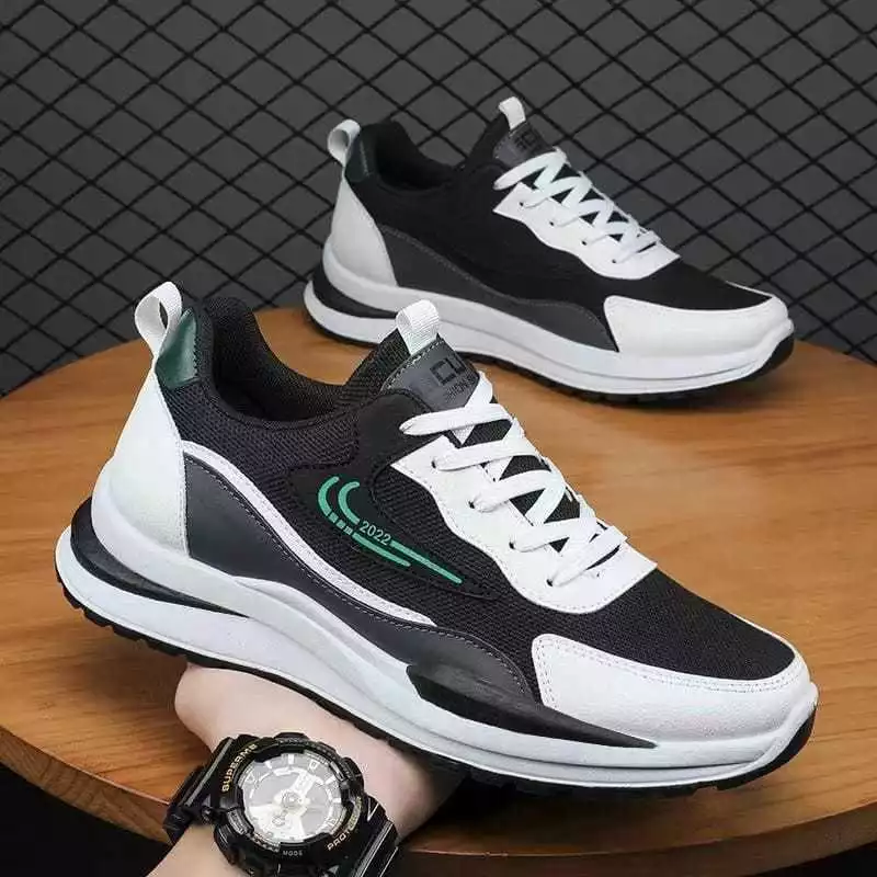 Sepatu Pria Trendy Sneakers Sport Casual Running - Tampilan Utama