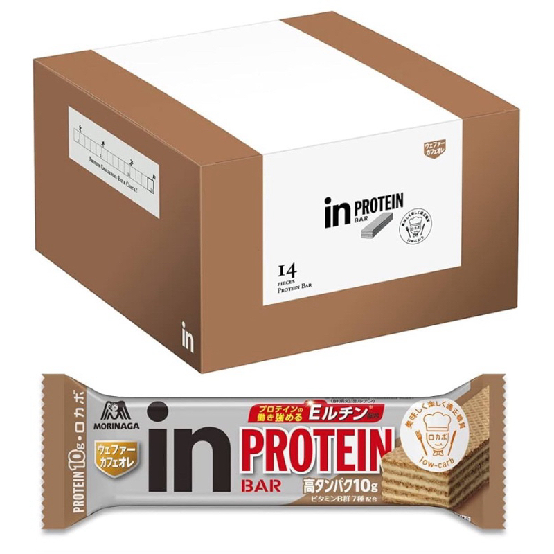 Jual In Protein Bar 1 box pcs rasa vanilla, nut, dan au lait | Shopee ...