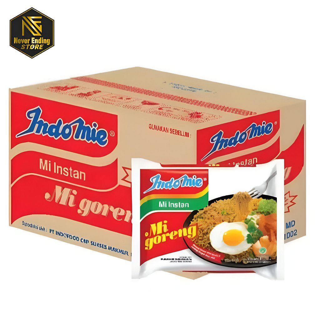 Jual Indomie Mie Instan Goreng Original 1 Kardus Isi 40pcs | Shopee ...