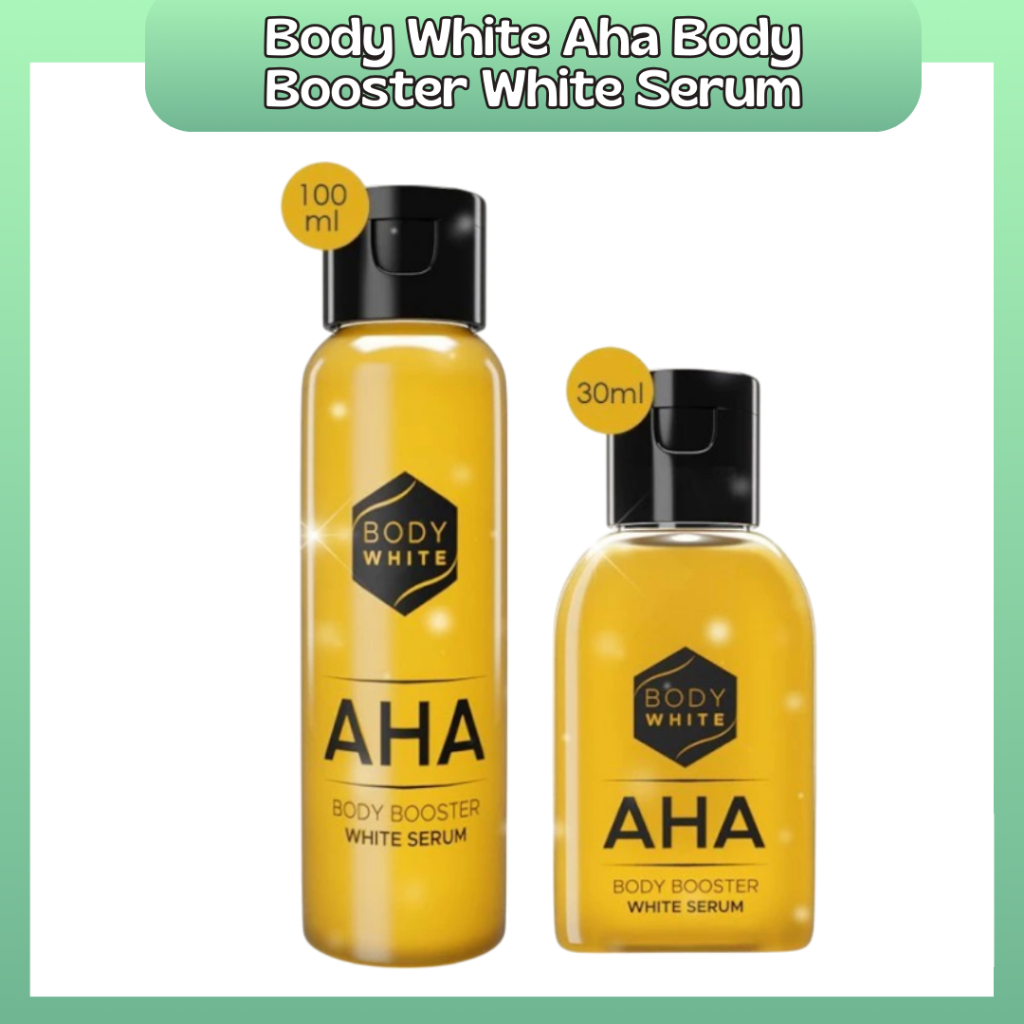 Jual Body White Aha Body Booster White Serum 30ml & 100ml | Shopee ...