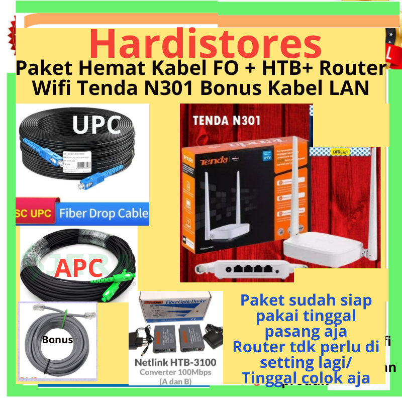 Jual Kabel Fiber Optik Dropcore FTTH Kabel FO precon 250 meter Bundling ...