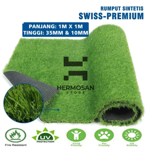 Jual Carpet Karpet Rumput Sintetis Palsu Material Bahan Ramah ...