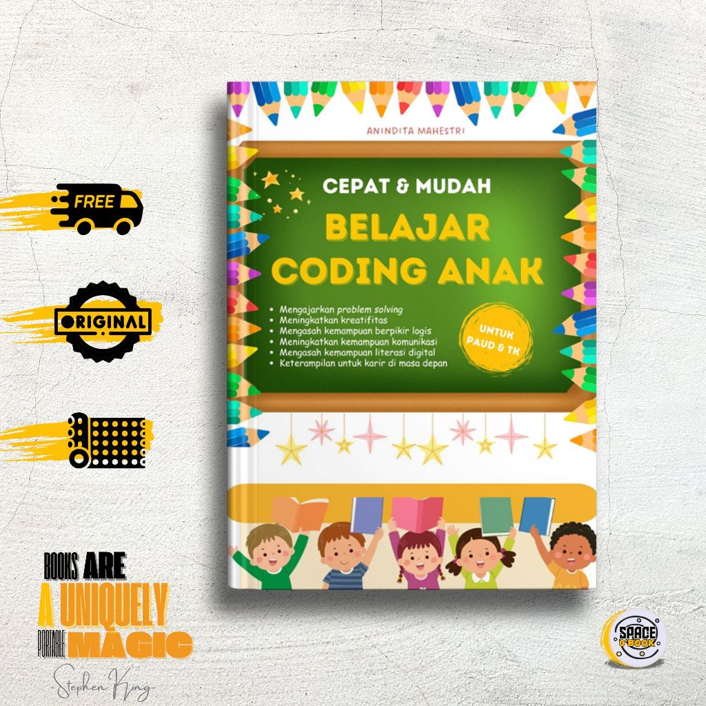 Jual Buku Anak | Cepat & Mudah Belajar Coding Anak untuk PAUD dan TK ...