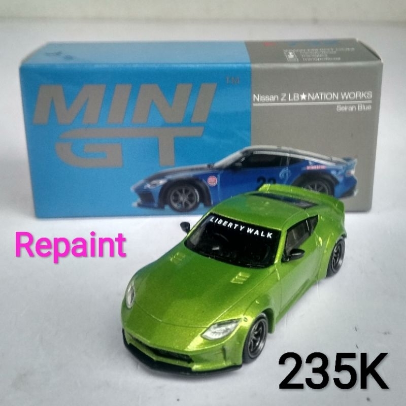 Jual Diecast Mini Scale 64 MiniGT Nissan Fairlady 350Z LBWK Liberty ...