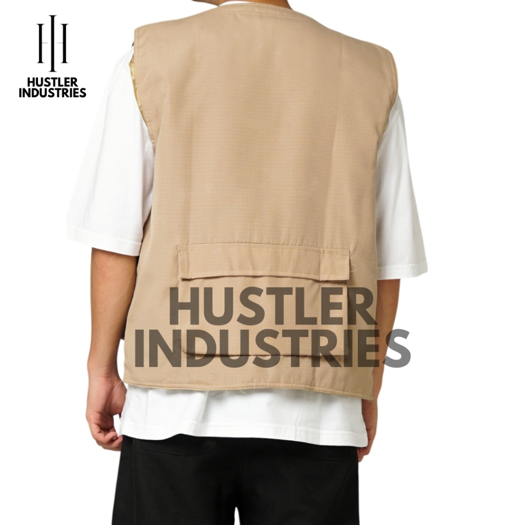 Jual ROMPI CAESAR WARNA KREM VEST CARGO LAPANGAN SERBAGUNA | Shopee ...