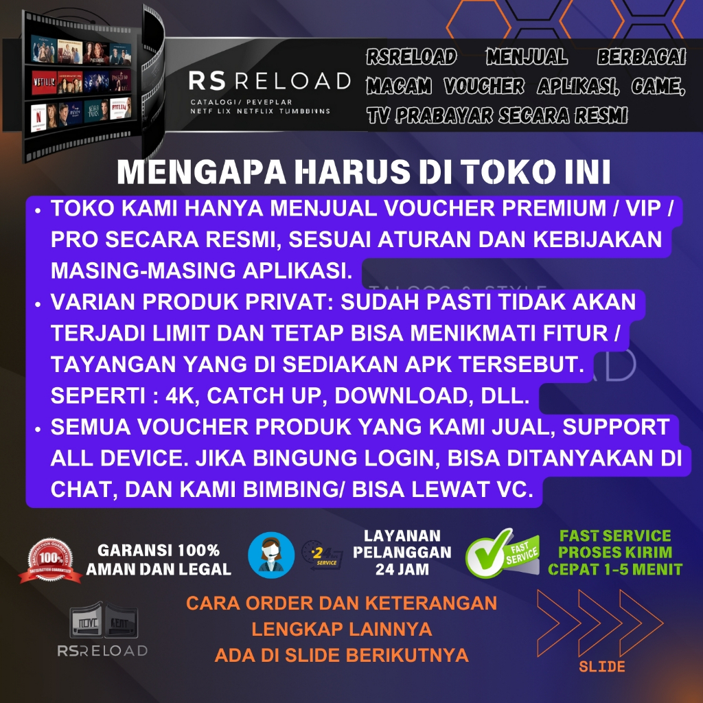 Jual Catchplay+ VIP 1 Bulan 9900 Garansi Resmi Termurah No Limit All ...