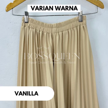 Rok Plisket Premium Rok Mayung Plisket Grade A Fit To Xxl