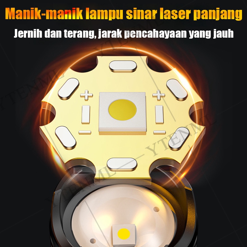 Jual Model terbaru 2025 Senter super terang Senter Led Super Terang ...