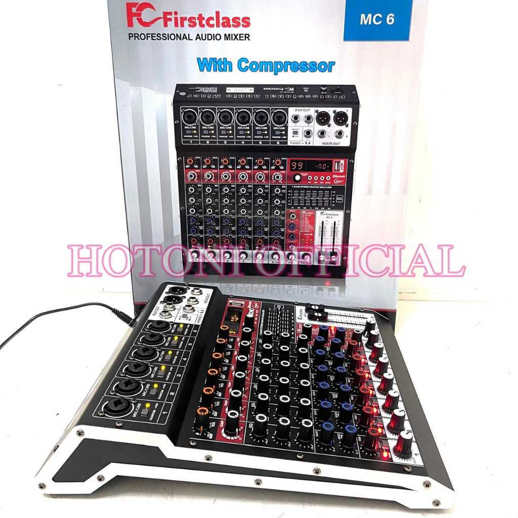 Jual Mixer Audio First Class FC MC 6 or FC MC 4 With Compressor ...