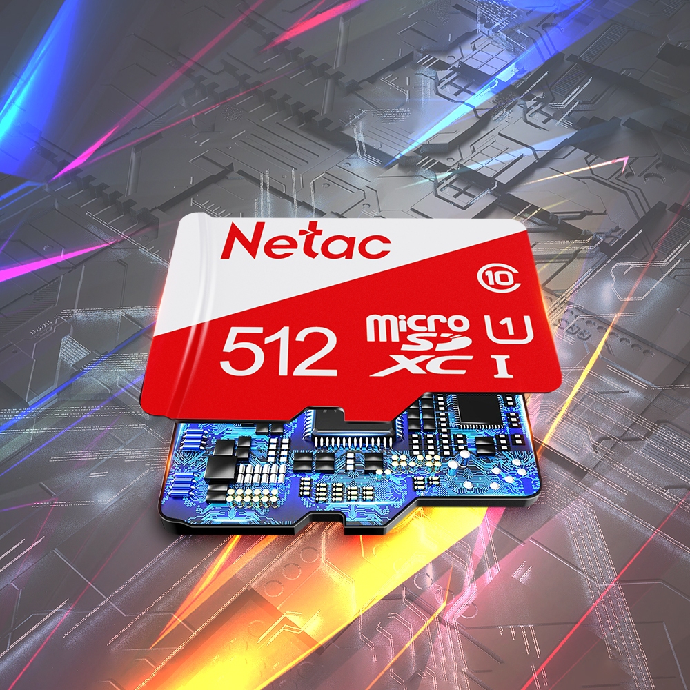 Jual Netac MicroSDXC P500 ECO 64GB MicroSD Card Class 10 Retail Pack ...