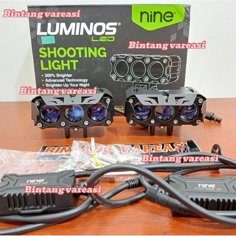 Jual LUMINOS Q9 PRO LAMPU SOROT SQL 3 LENSA 80 WAT | Shopee Indonesia