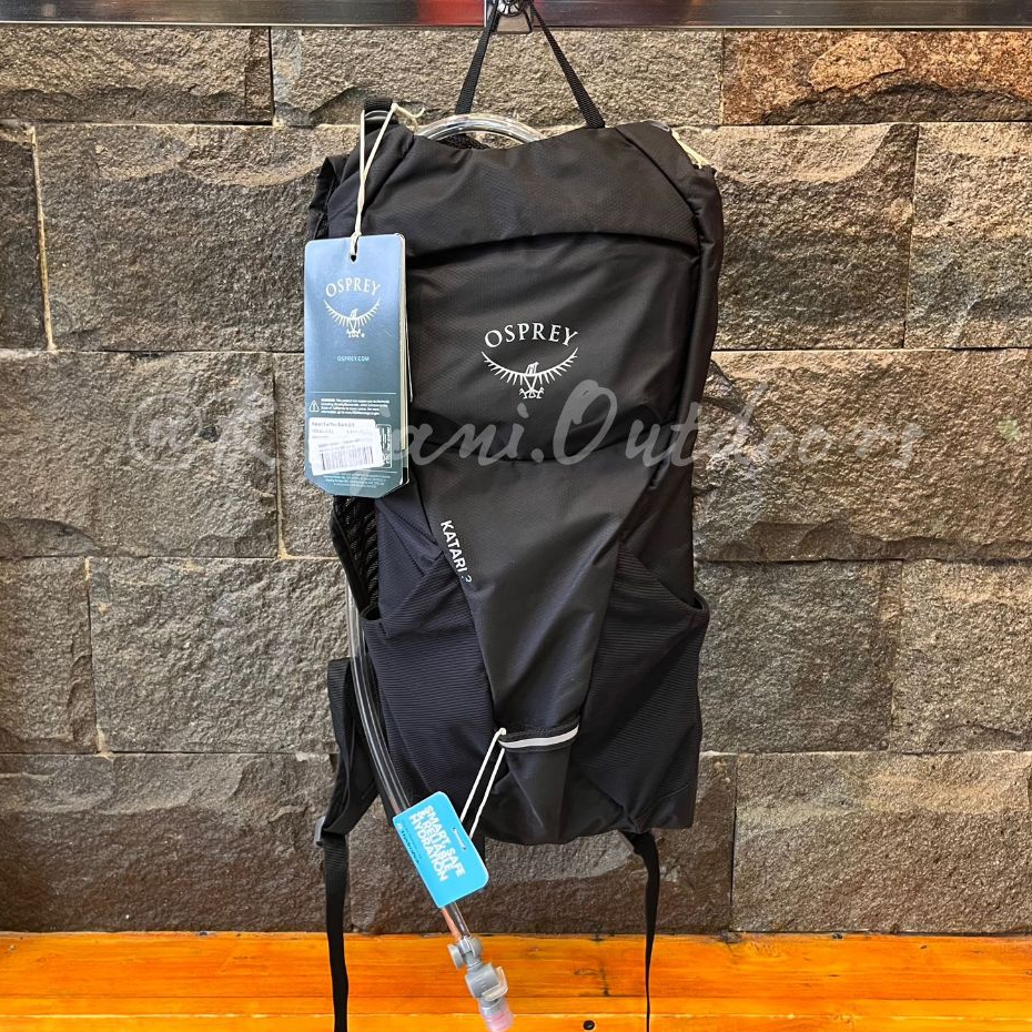 Sac à Dos Osprey Raptor 14 Noir - Avec Réservoir Hydraulics LT - Randonnée