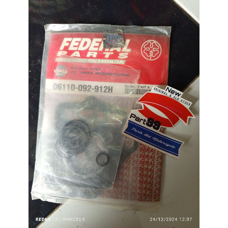 Jual paking perpak gasket top set honda c70 c700 c800 astrea 800 a800 c ...