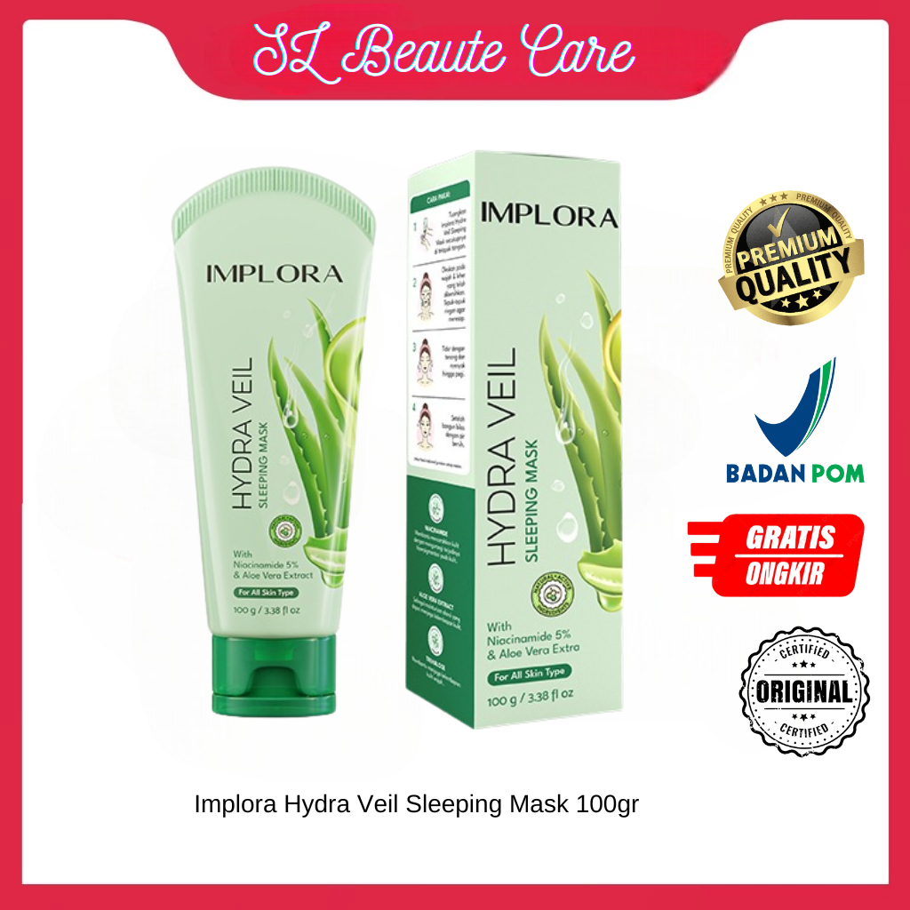 Jual Implora Hydra Veil Sleeping Mask 100gr | Shopee Indonesia