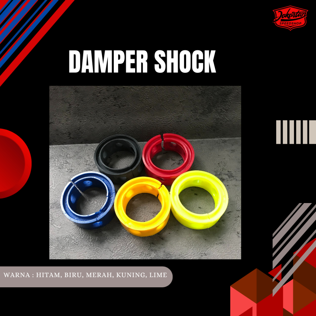 Jual {PROMO} DAMPER SHOCK COLOR GF-RACING DAMPER SOK MOTOR ORIGINAL ...