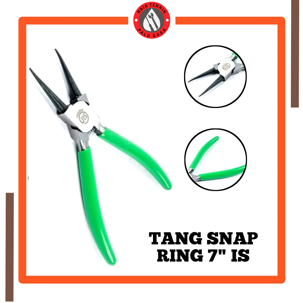 Jual TEKIRO tang lurus 7 inch IS 7