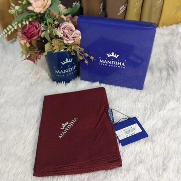 Essential Polos Basic Scarf Mandjha Ivan Gunawan Fashion Hijab Segi Empat Glitter Voal
