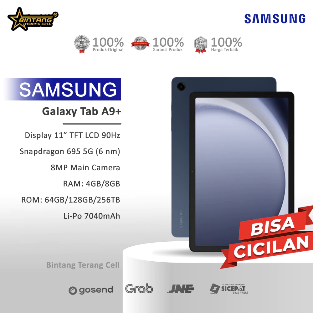 Samsung Galaxy Tab A9 Plus Tablet Android Terbaik 2026