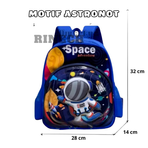Jual Rinech -Tas Ransel Anak Sekolah Motif Gambar 3D - Tas Anak Sekolah ...