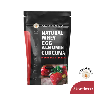 Susu Penggemuk Badan / Gemoy / Alamon GO GAIN / 3 Kombinasi Natural Whey, Egg Albumin, Temulawak / Penambah Berat Badan
