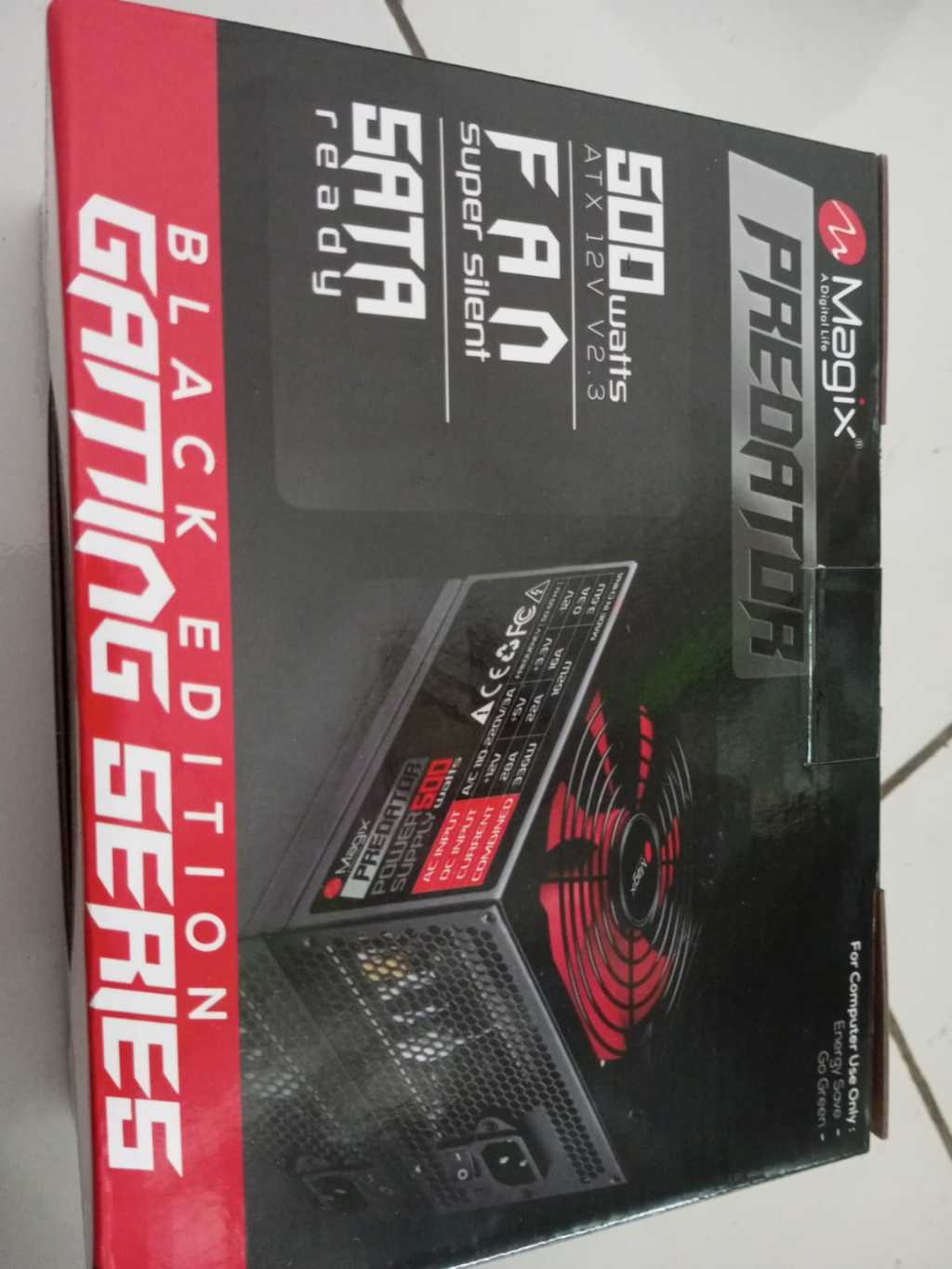 Jual Power Supply Magix Predator 500 Watt | Shopee Indonesia