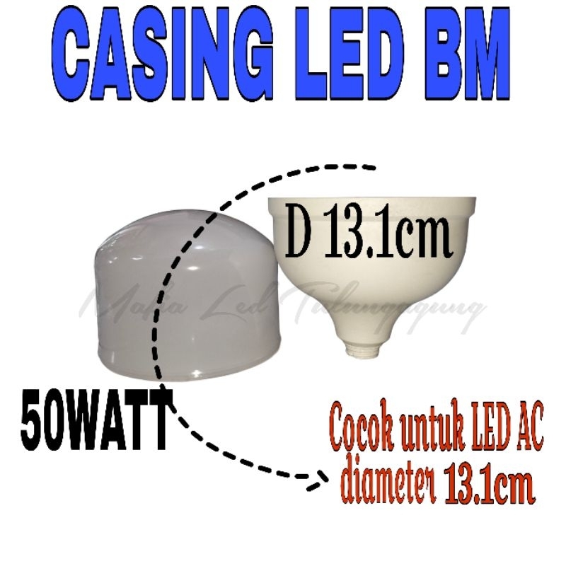 Jual Casing LED BM 50 Watt Diameter 13.1cm | Shopee Indonesia