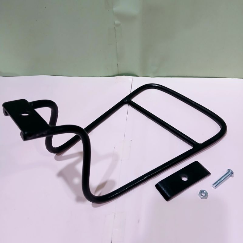 Jual Keranjang Rak Sadel Belakang Sepeda Besi Hitam | Shopee Indonesia