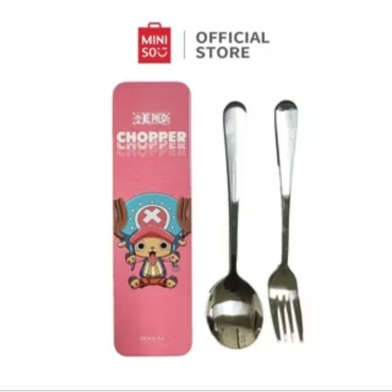 Jual Miniso-One Piece Classic Collection Flatware Set(Fork & Spoon ...