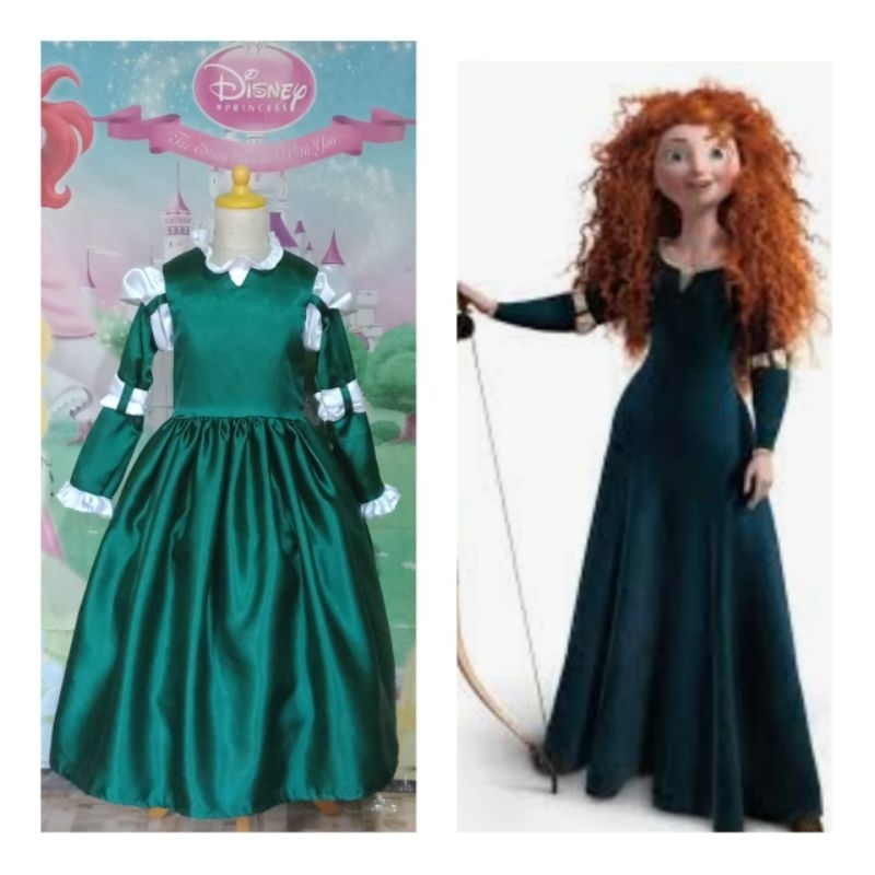 Jual Princess Merida from Brave Costume | Disney Princess Costume ...