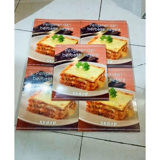 ( PROMO BUKU MURAH ORIGINAL ) BUKU MASAKAN / RESEP MASAKAN / MASAKAN SEDAP / BERGAMBAR / PENGANAN DARI BERBAGAI NEGARA