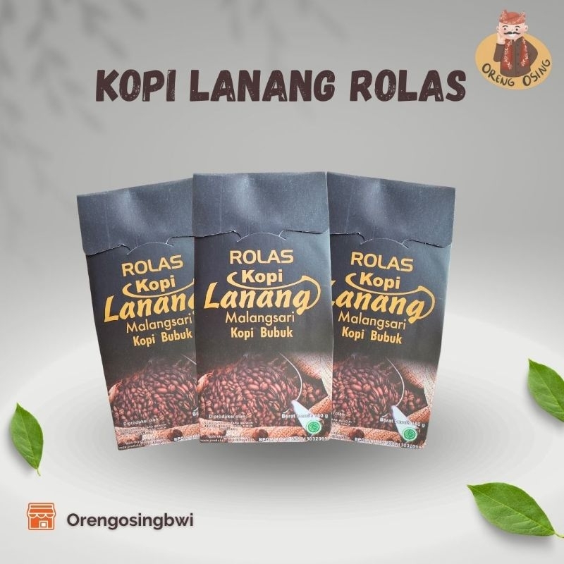 Jual ORENG OSING | Rolas Kopi Lanang Rolas Malangsari 160gram | Shopee ...