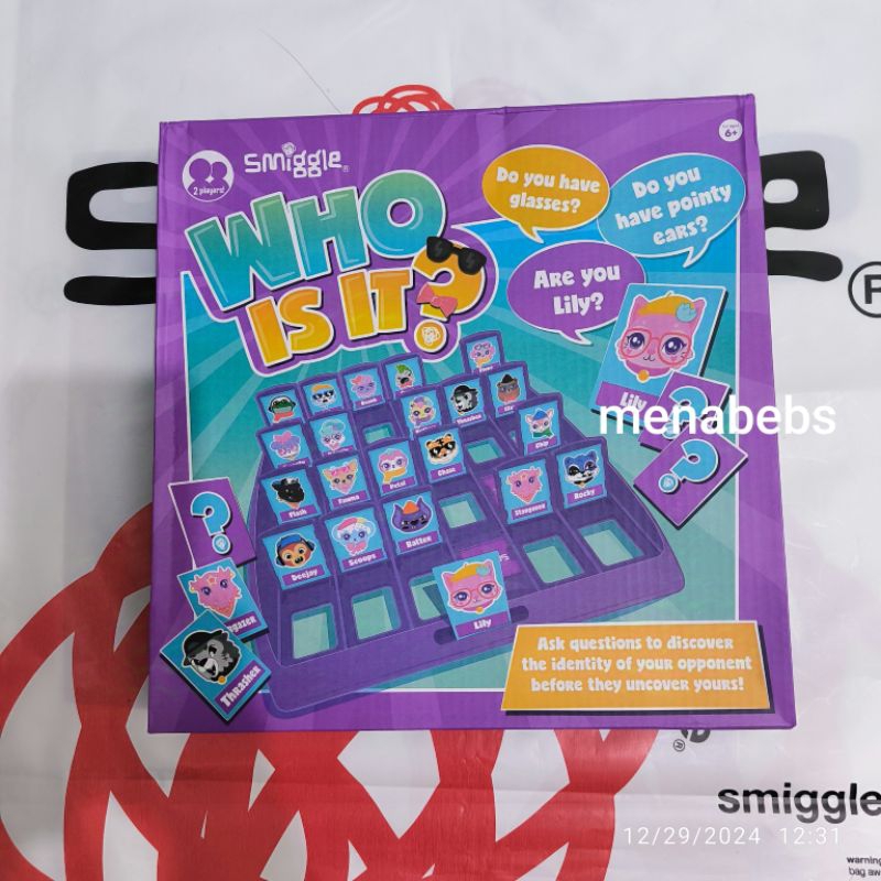 Jual Smiggle Stack Em Stacking Game / Who is it Board Game ori store ...