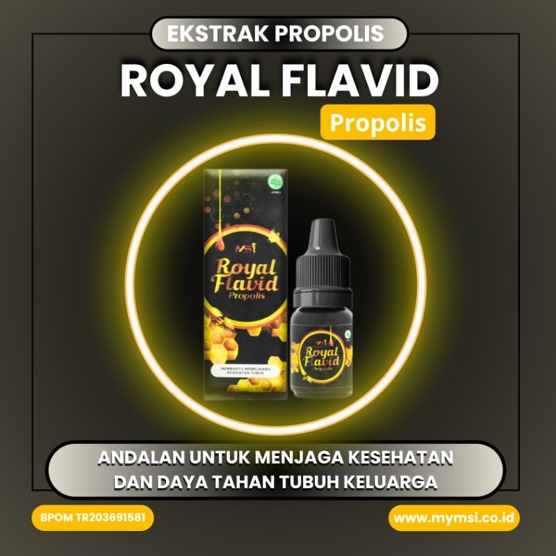 Jual ROYAL FLAVID 100% PROPOLIS ORIGINAL MSI TERMURAH SUPLEMEN DAYA ...