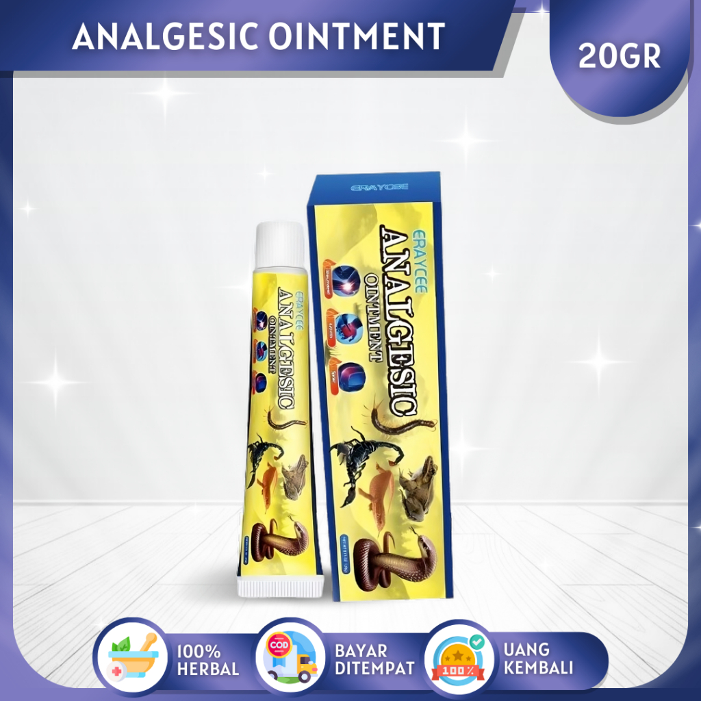 Jual Analgesic Ointment-Salep Topikal Nyeri Radang Otot sendi keseleo ...
