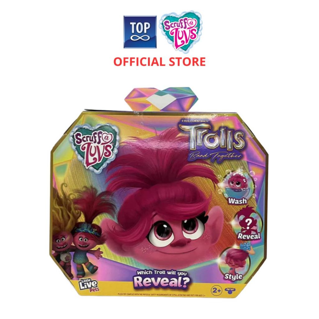 Jual Scruff A Luvs Trolls - Mainan Boneka Surprise Trolls Lucu | Shopee ...