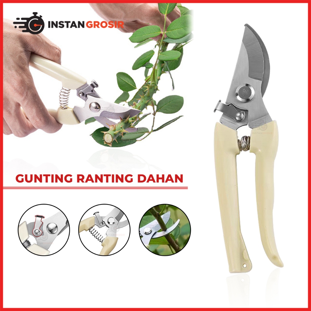 Jual Gunting Dahan Potong Ranting mini mata pisau tajam Pruning ...