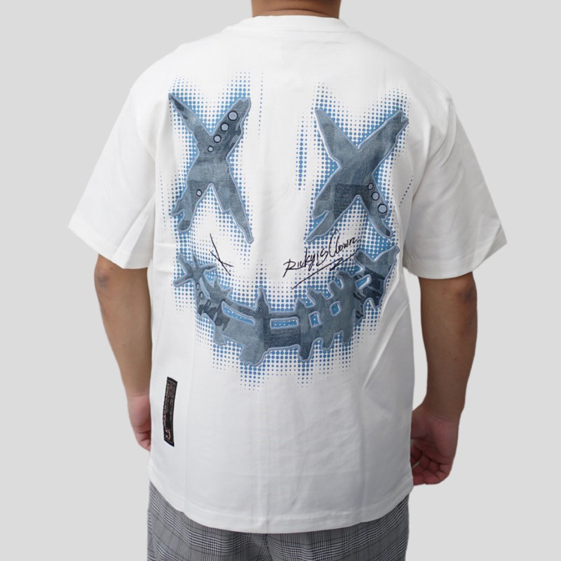 Jual RIC Ricky Is Clown Future Polka Dot White Tee Original | Shopee ...