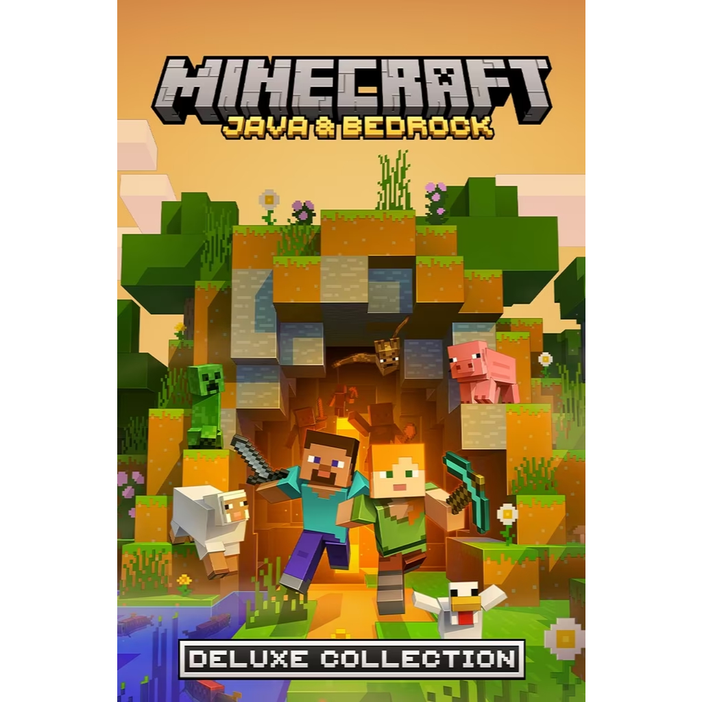 Jual MINECRAFT: JAVA & BEDROCK EDITION DELUXE COLLECTION - MICROSOFT ...