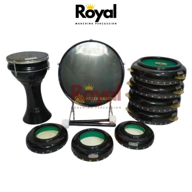 Jual Rebana Hadroh 1 Set Lengkap Alat Hadroh Full Set Standar Darbuka ...