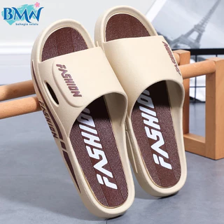 Sandal Pria 2025 Model Baru Sandal Karet Pria Keren Fashion Murah Anti-Selip Sendal hijau