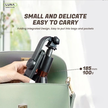 LUNA Tongsis Tripod Portable Bluetooth Remote Self Stick Hp Handphone Holder Stabilizer 160CM