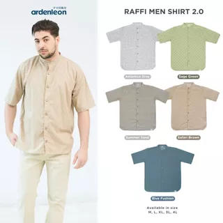 ARDENLEON Atasan Pria Raya Raffi Men Shirt