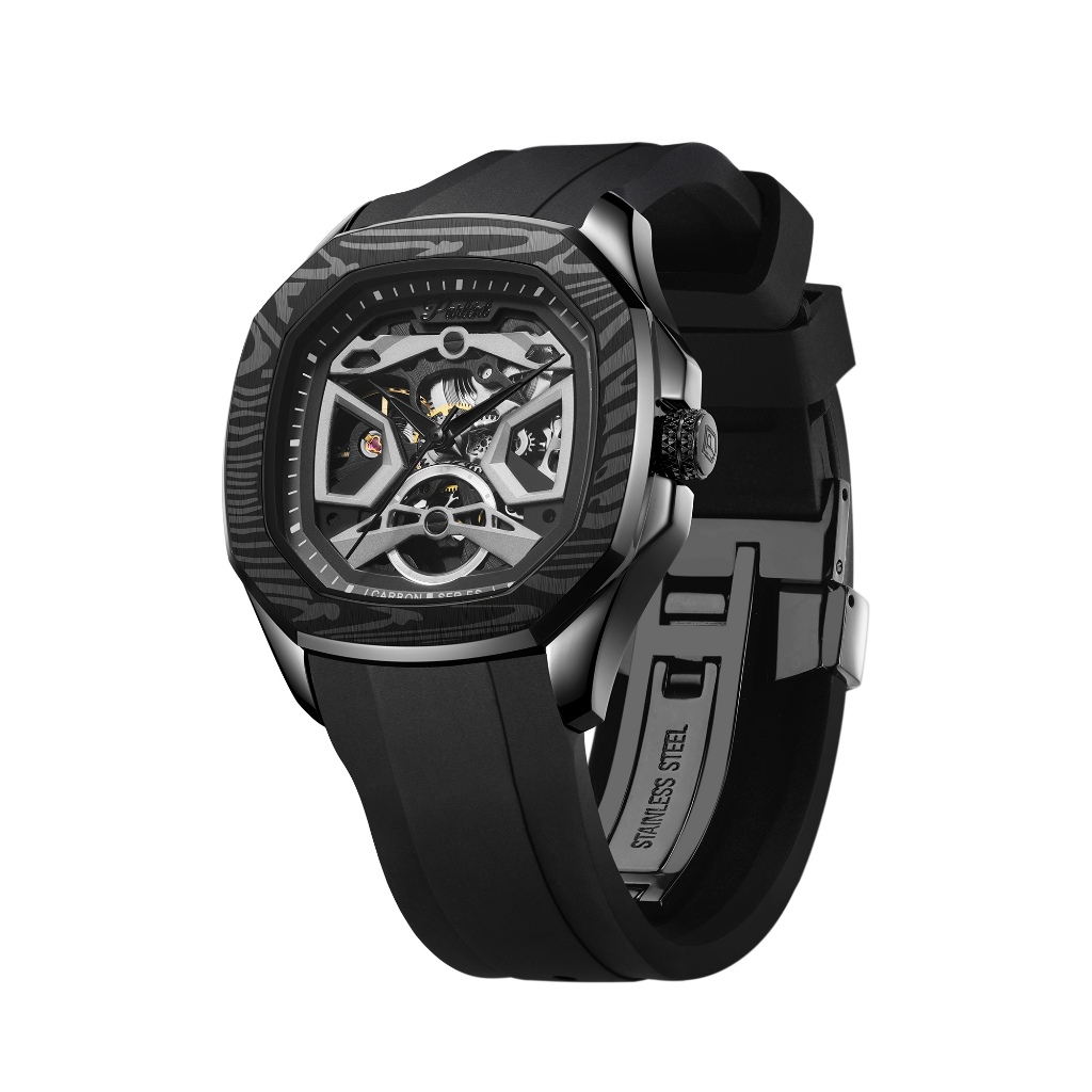Jual Jam Tangan Pria Parlent Gallant Carbon | Shopee Indonesia